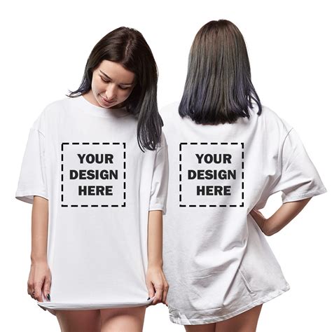 print on demand oversized t shirts